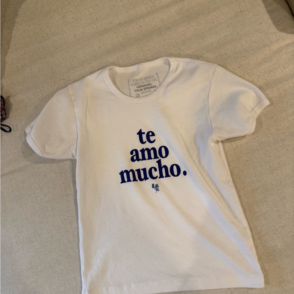 Women’s T-Shirt with Blue Print